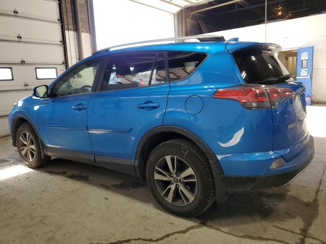 JTMRFREV6JD251081 - 2018 TOYOTA RAV4 ADVENTURE BLUE photo 2