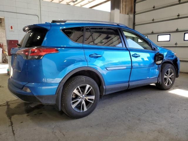 JTMRFREV6JD251081 - 2018 TOYOTA RAV4 ADVENTURE BLUE photo 3