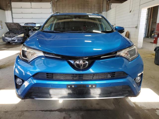 JTMRFREV6JD251081 - 2018 TOYOTA RAV4 ADVENTURE BLUE photo 5