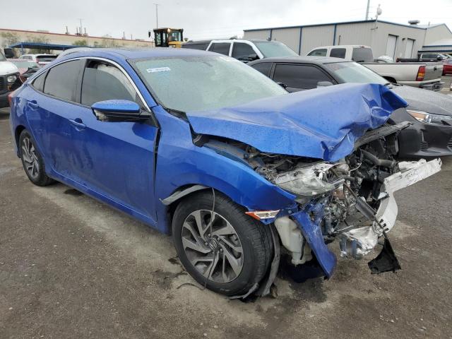 19XFC2F74JE010024 - 2018 HONDA CIVIC EX BLUE photo 4