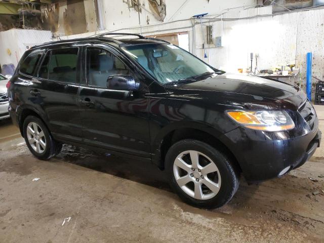 5NMSH73E78H208759 - 2008 HYUNDAI SANTA FE SE BLACK photo 4