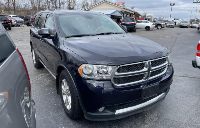 1D4RE4GG1BC699002 - 2011 DODGE DURANGO CREW BLUE photo 1