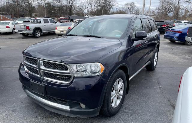 1D4RE4GG1BC699002 - 2011 DODGE DURANGO CREW BLUE photo 2