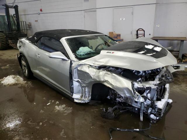 2G1FZ3DP4E9802338 - 2014 CHEVROLET CAMARO ZL1 银色 照片 4