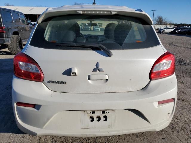 ML32A3HJ2LH001342 - 2020 MITSUBISHI MIRAGE ES WHITE photo 6