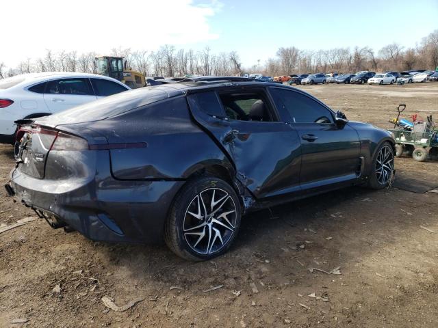 KNAE35LD2N6118884 - 2022 KIA STINGER GT LINE GRAY photo 3