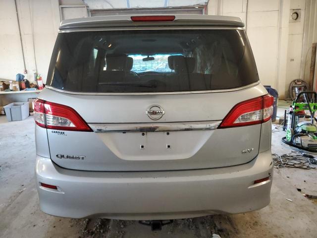 JN8AE2KP4D9067945 - 2013 NISSAN QUEST S SILVER photo 6