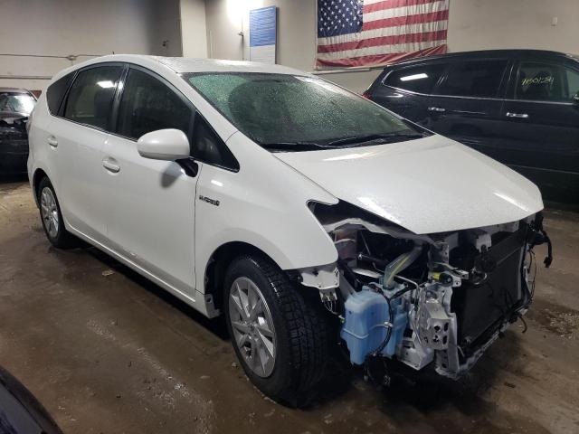 JTDZN3EU4D3207873 - 2013 TOYOTA PRIUS V WHITE photo 4