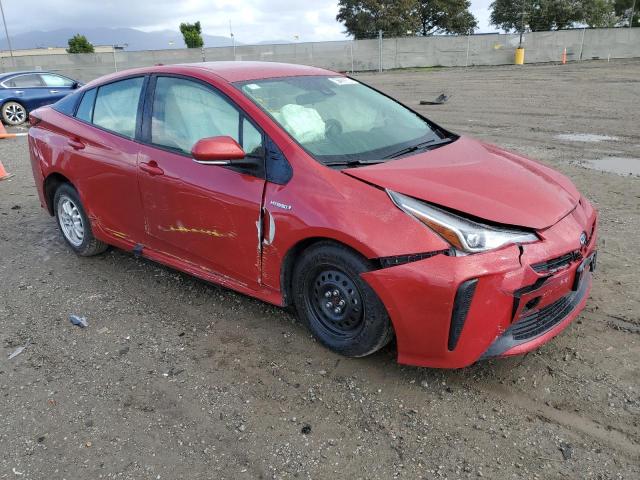 JTDKAMFU8M3128059 - 2021 TOYOTA PRIUS SPECIAL EDITION RED photo 4