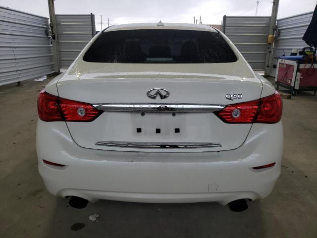 JN1EV7AP9HM740262 - 2017 INFINITI Q50 PREMIUM WHITE photo 6