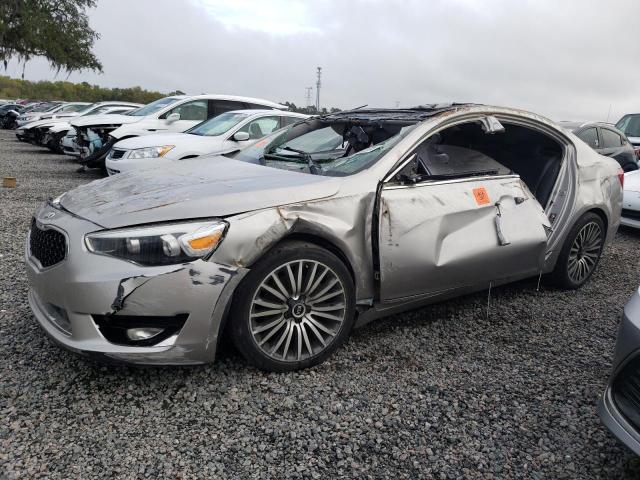 KNALN4D76F5182311 - 2015 KIA CADENZA PREMIUM SILVER photo 1