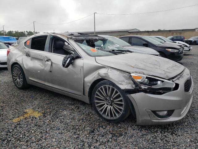 KNALN4D76F5182311 - 2015 KIA CADENZA PREMIUM SILVER photo 4