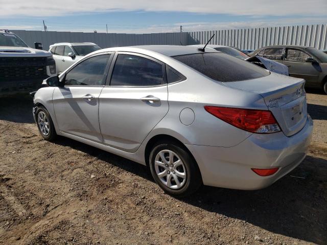 KMHCT4AE6EU728522 - 2014 HYUNDAI ACCENT GLS GRAY photo 2