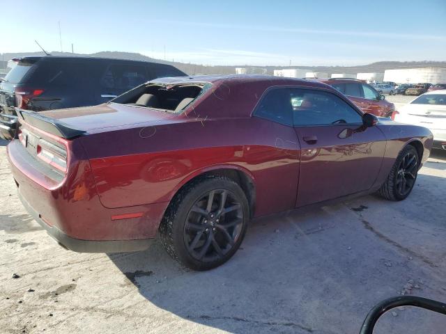 2C3CDZAG6LH110086 - 2020 DODGE CHALLENGER SXT MAROON photo 3