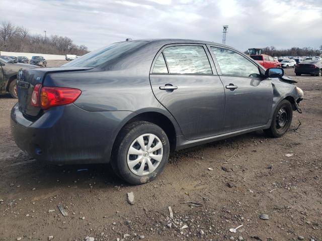 1NXBU4EE1AZ291171 - 2010 TOYOTA COROLLA BASE GRAY photo 3