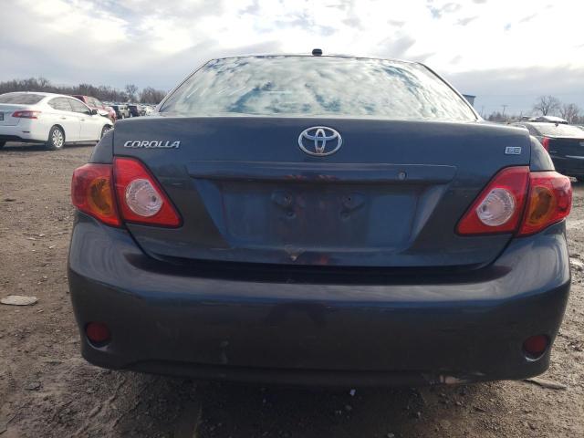 1NXBU4EE1AZ291171 - 2010 TOYOTA COROLLA BASE GRAY photo 6
