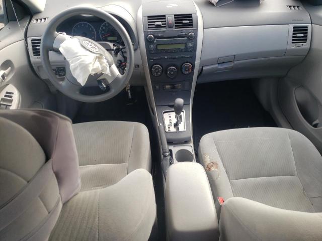 1NXBU4EE1AZ291171 - 2010 TOYOTA COROLLA BASE GRAY photo 8