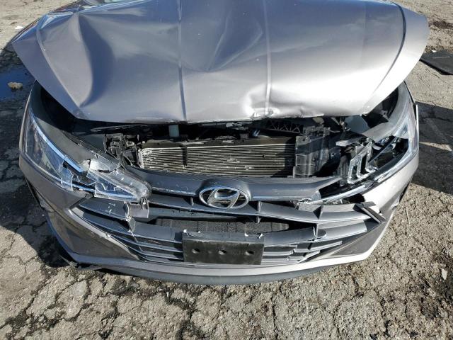 KMHD74LF0LU950307 - 2020 HYUNDAI ELANTRA SE GRAY photo 11