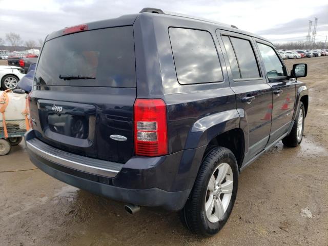 1J4NF4GB6BD161834 - 2011 JEEP PATRIOT LATITUDE BLUE photo 3