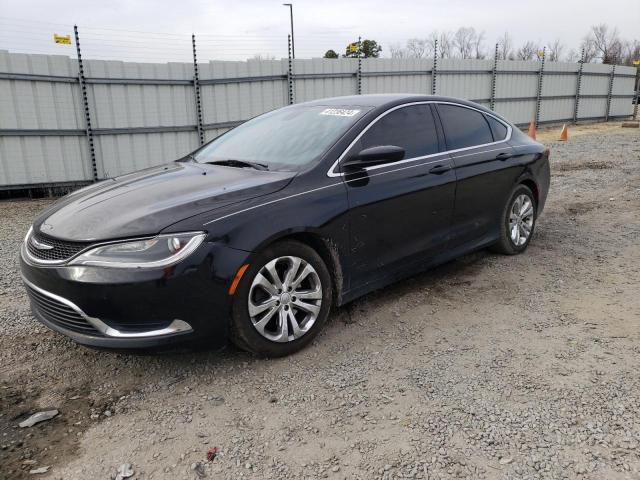 1C3CCCAB7GN112740 - 2016 CHRYSLER 200 LIMITED BLACK photo 1