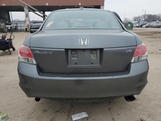 1HGCP36898A075911 - 2008 HONDA ACCORD EXL GRAY photo 6