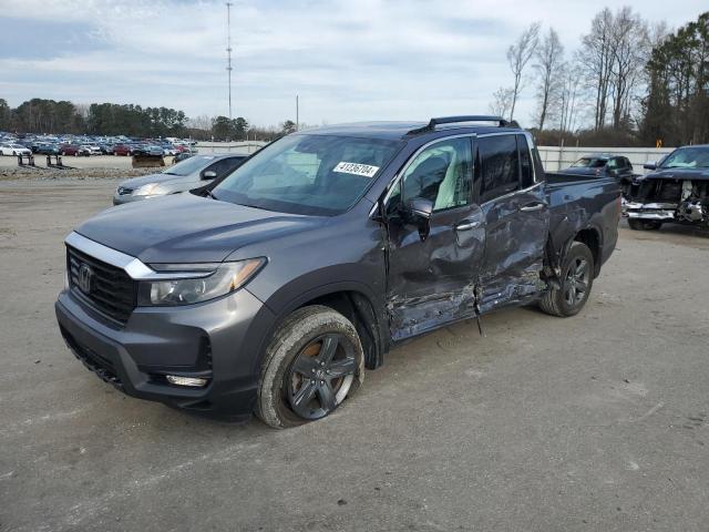 5FPYK3F72NB027784 - 2022 HONDA RIDGELINE RTL GRAY photo 1