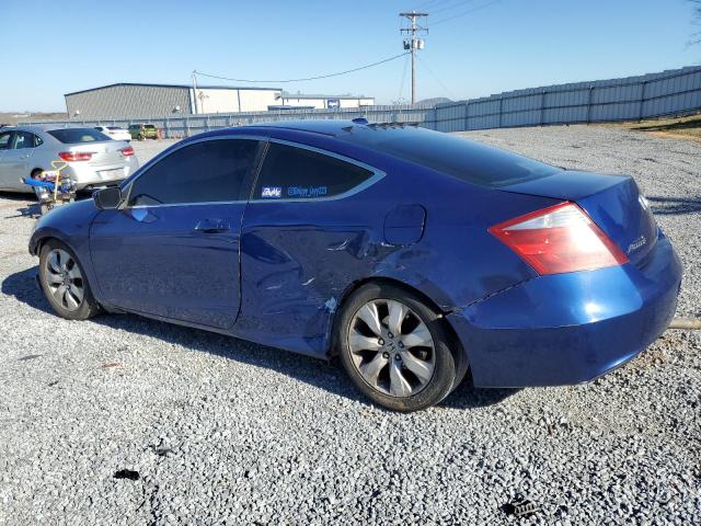 1HGCS12898A025504 - 2008 HONDA ACCORD EXL BLUE photo 2