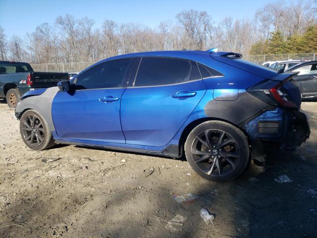 SHHFK7G42JU203723 - 2018 HONDA CIVIC SPORT BLUE photo 2