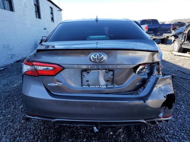 4T1B11HK7KU192848 - 2019 TOYOTA CAMRY L GRAY photo 6