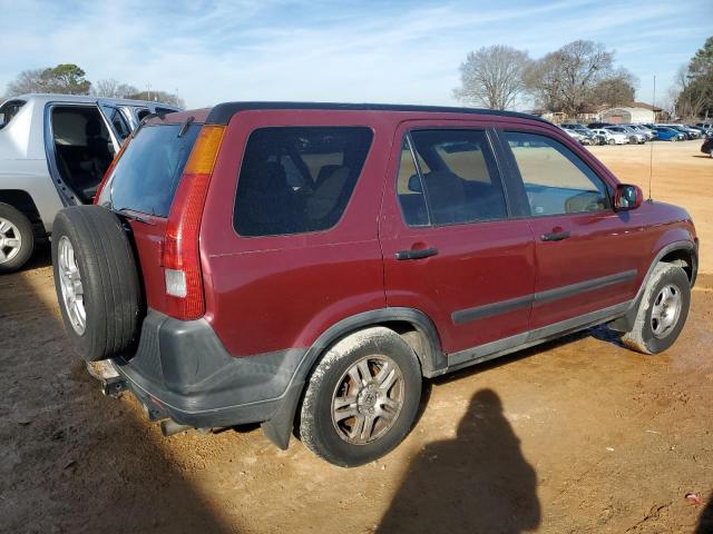 SHSRD78812U006210 - 2002 HONDA CR-V EX BURGUNDY photo 3