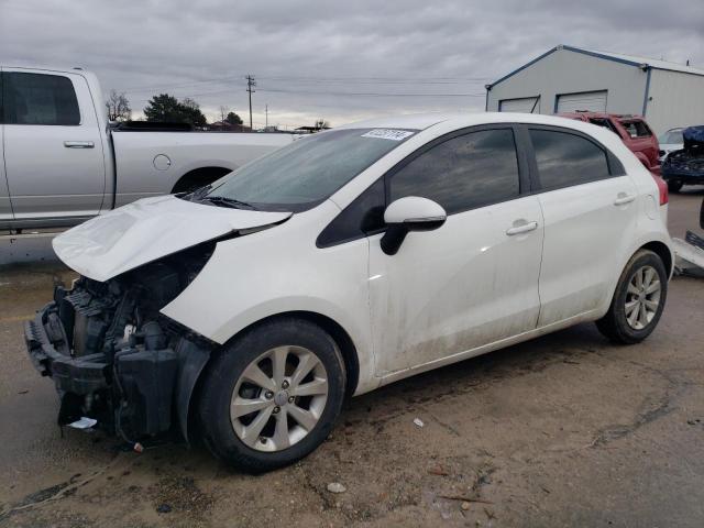 KNADN5A37D6230336 - 2013 KIA RIO EX WHITE photo 1