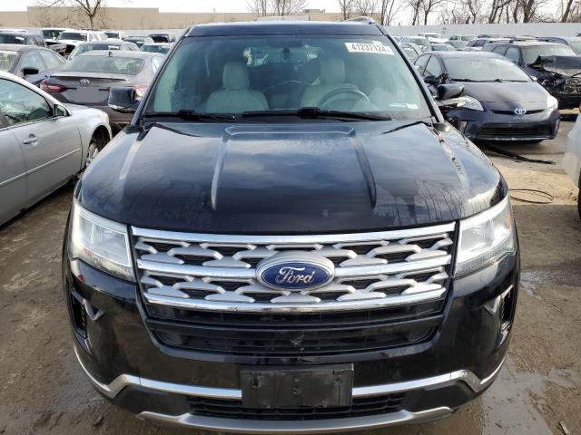 1FM5K8F82JGA04759 - 2018 FORD EXPLORER LIMITED BLACK photo 5