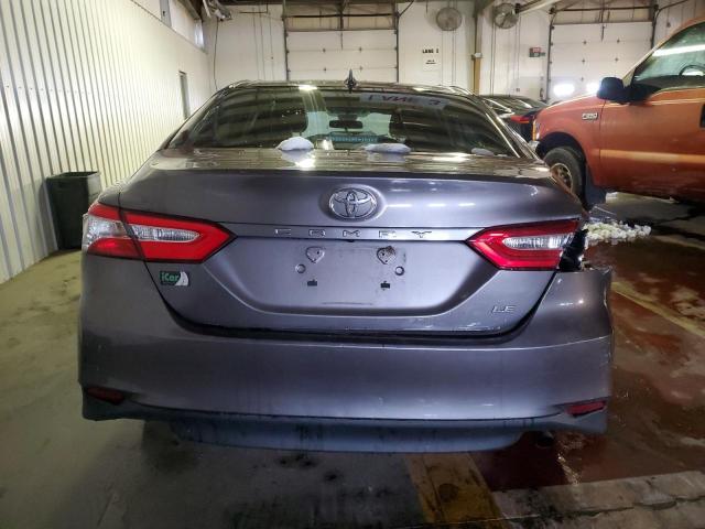 4T1B11HK0KU685156 - 2019 TOYOTA CAMRY L GRAY photo 6