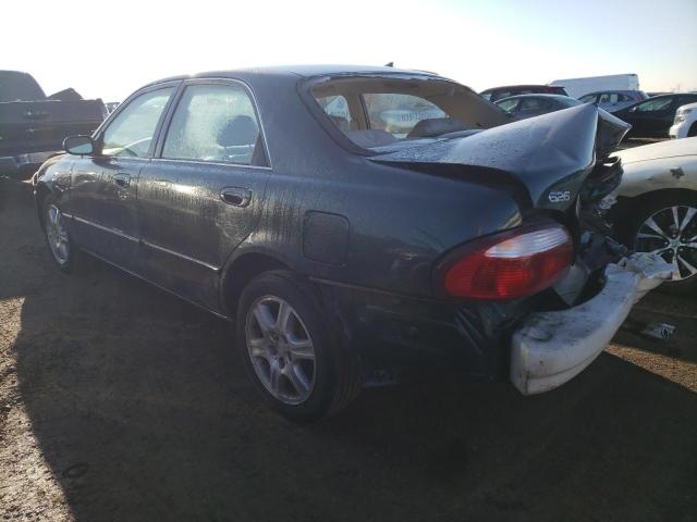 1YVGF22F025283395 - 2002 MAZDA 626 ES TEAL photo 2