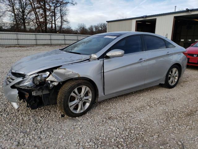 5NPEC4AC1DH605330 - 2013 HYUNDAI SONATA SE SILVER photo 1