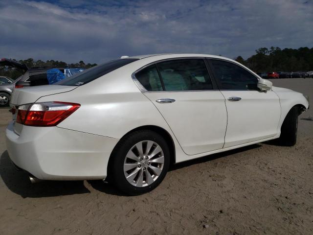 1HGCR2F80EA097666 - 2014 HONDA ACCORD EXL WHITE photo 3