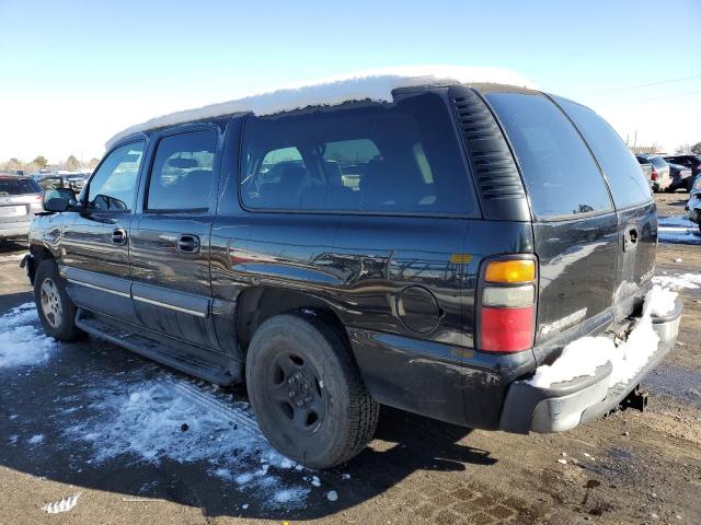 1GNFK16T74J184307 - 2004 CHEVROLET SUBURBAN K1500 BLACK photo 2