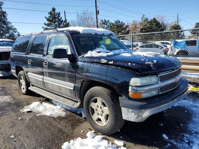 1GNFK16T74J184307 - 2004 CHEVROLET SUBURBAN K1500 BLACK photo 4