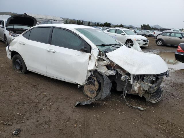 5YFBURHEXEP100718 - 2014 TOYOTA COROLLA L WHITE photo 4