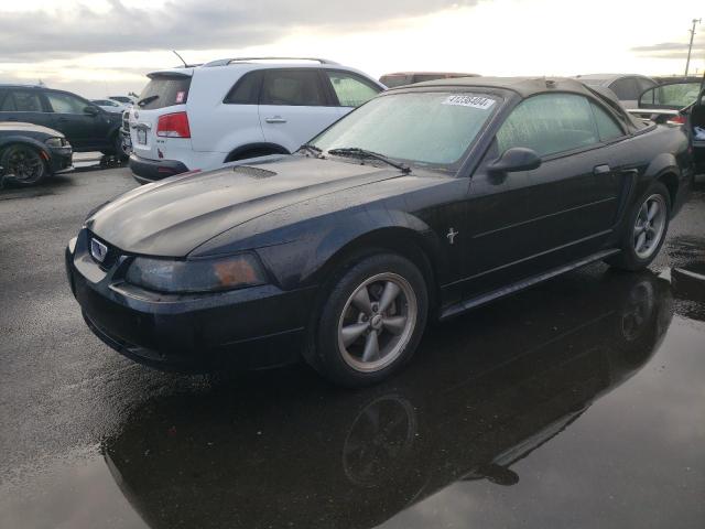 1FAFP44412F218836 - 2002 FORD MUSTANG BLACK photo 1