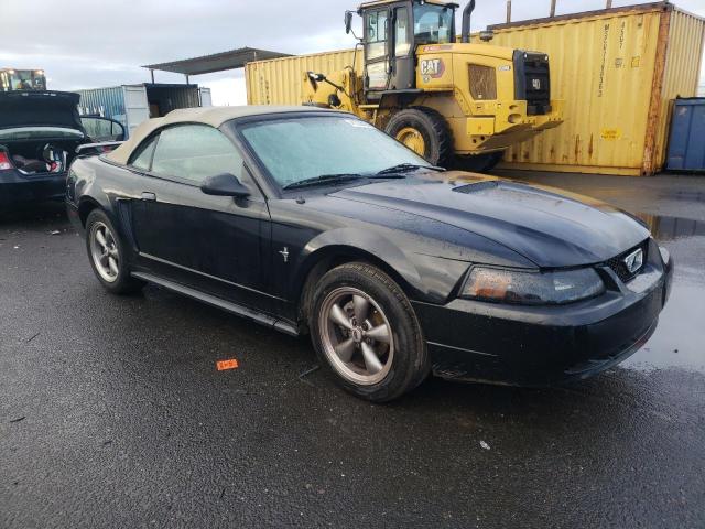 1FAFP44412F218836 - 2002 FORD MUSTANG BLACK photo 4