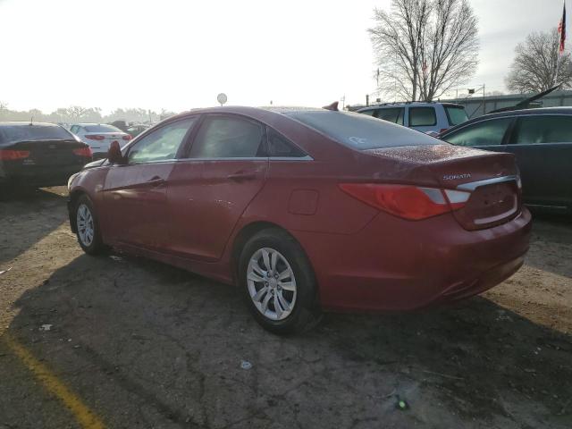 5NPEB4AC0BH218140 - 2011 HYUNDAI SONATA GLS RED photo 2