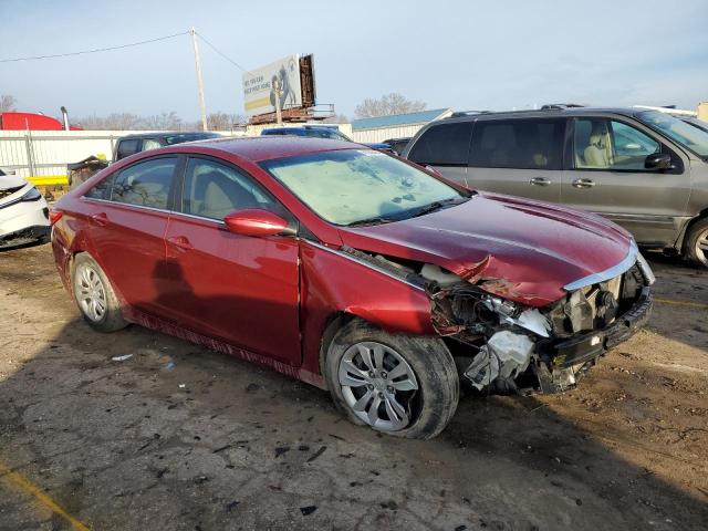 5NPEB4AC0BH218140 - 2011 HYUNDAI SONATA GLS RED photo 4