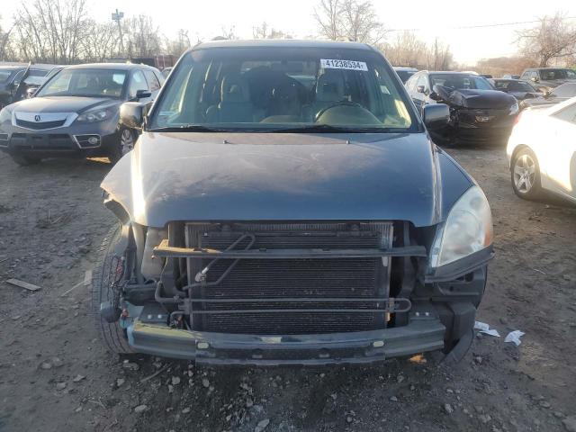 2HKYF18785H556902 - 2005 HONDA PILOT EXL GRAY photo 5