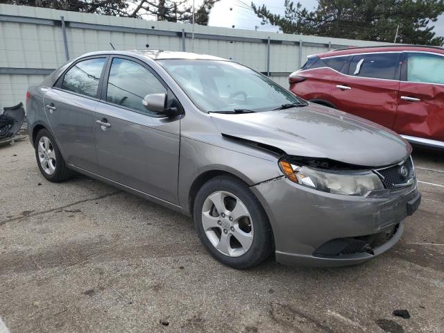 KNAFU4A22A5299174 - 2010 KIA FORTE EX GRAY photo 4