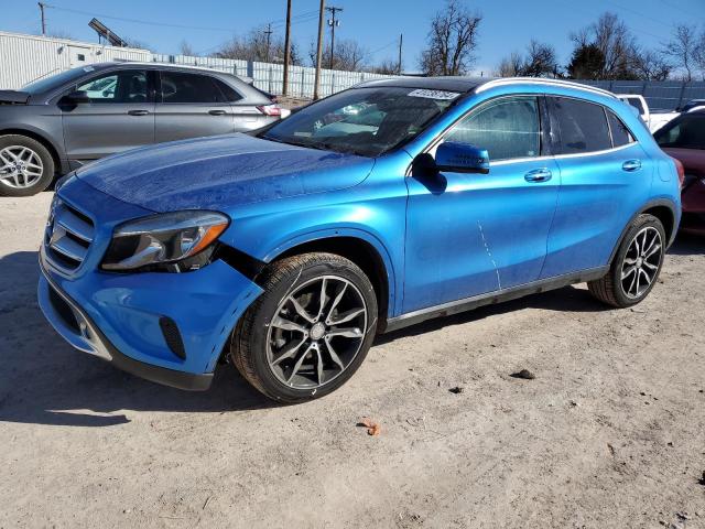 WDCTG4GB4GJ211451 - 2016 MERCEDES-BENZ GLA 250 4MATIC BLUE photo 1