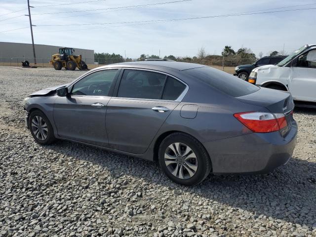 1HGCR2F32EA213793 - 2014 HONDA ACCORD LX GRAY photo 2