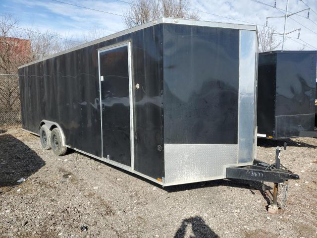 50XBE2426NA031677 - 2022 CARGO ENCLOSED BLACK photo 1