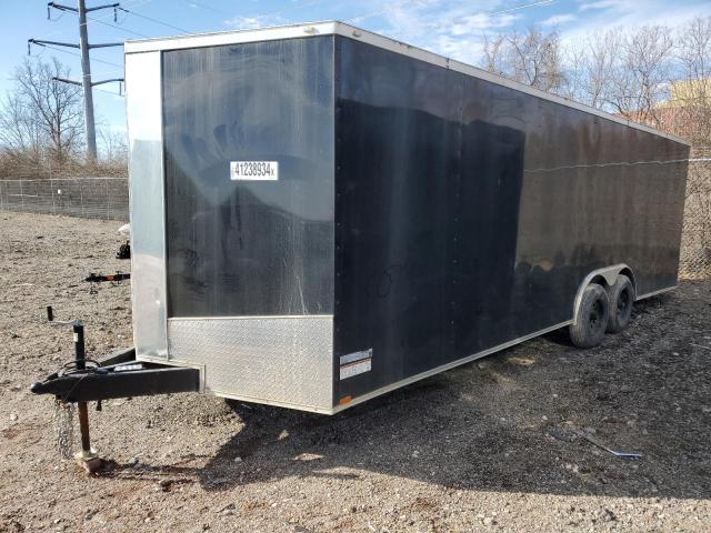 50XBE2426NA031677 - 2022 CARGO ENCLOSED BLACK photo 2