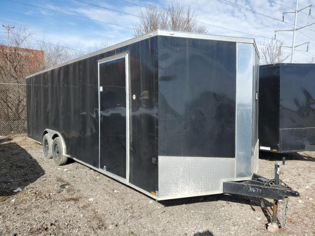 50XBE2426NA031677 - 2022 CARGO ENCLOSED BLACK photo 9